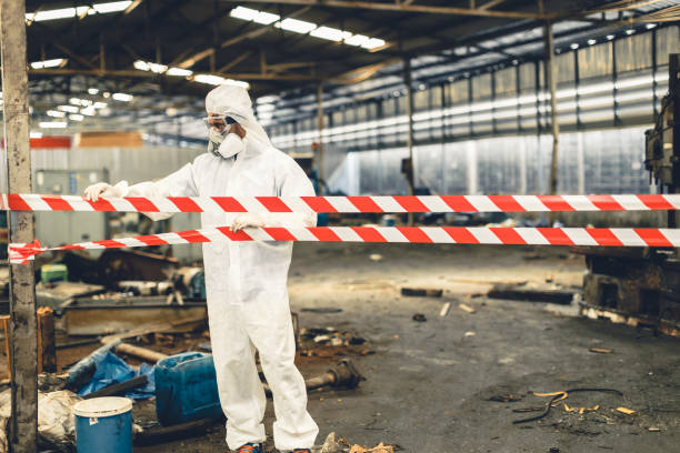 Professional Biohazard technician working in Annapolis Junction, MD